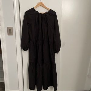 H&M puff sleeve dress